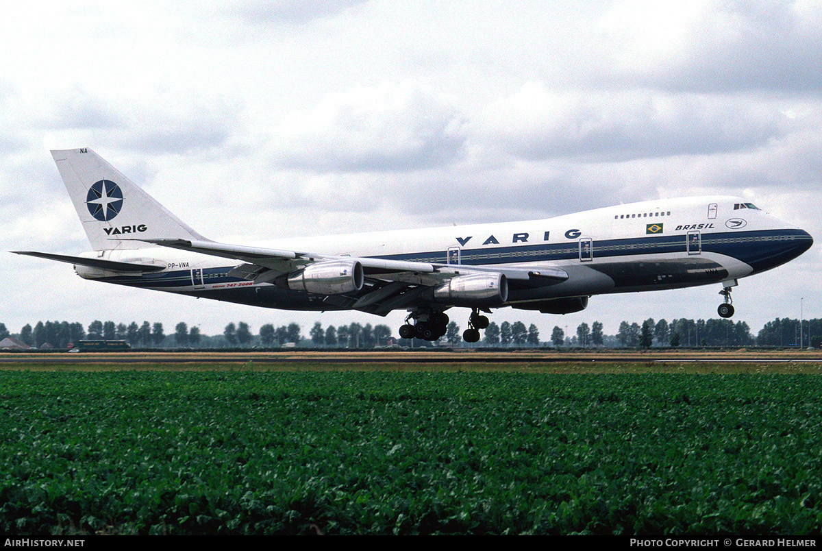 Aircraft Photo of PP-VNA | Boeing 747-2L5BM | Varig | AirHistory.net #109097