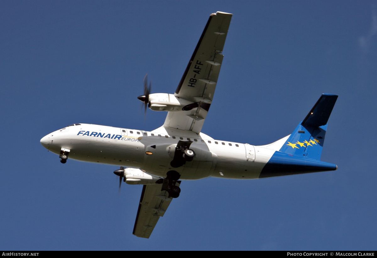 Aircraft Photo of HB-AFF | ATR ATR-42-320 | Farnair Europe | AirHistory.net #109121