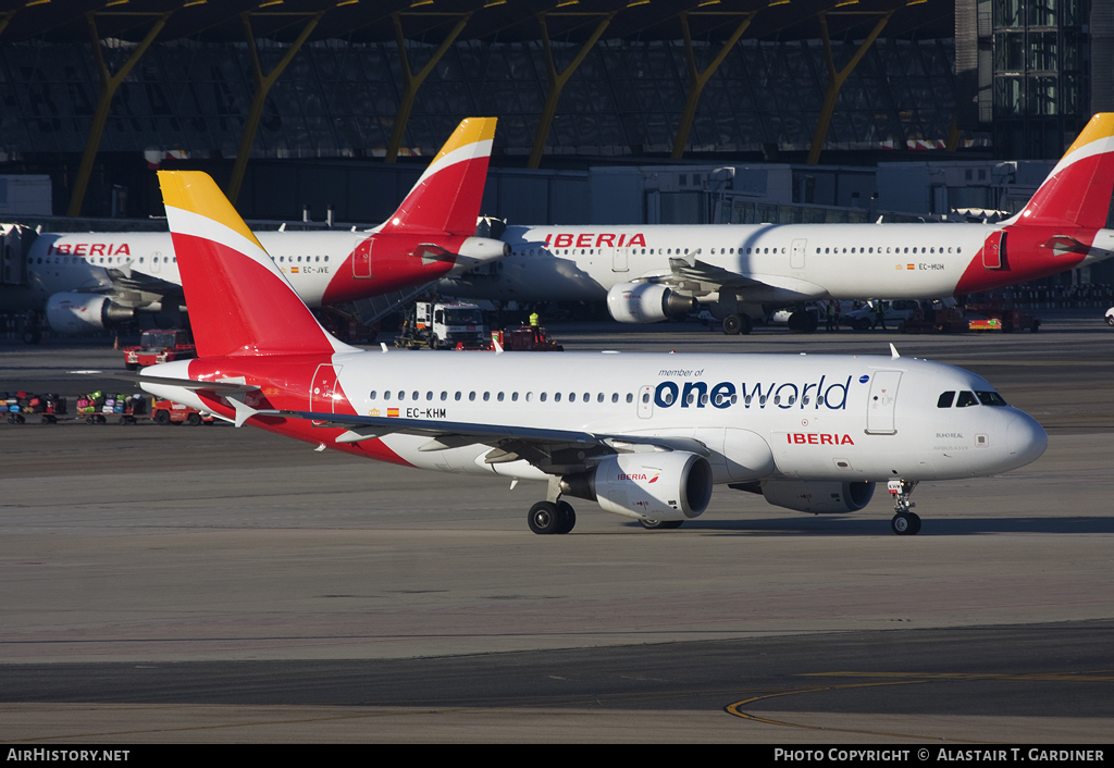 Aircraft Photo of EC-KHM | Airbus A319-111 | Iberia | AirHistory.net #109123