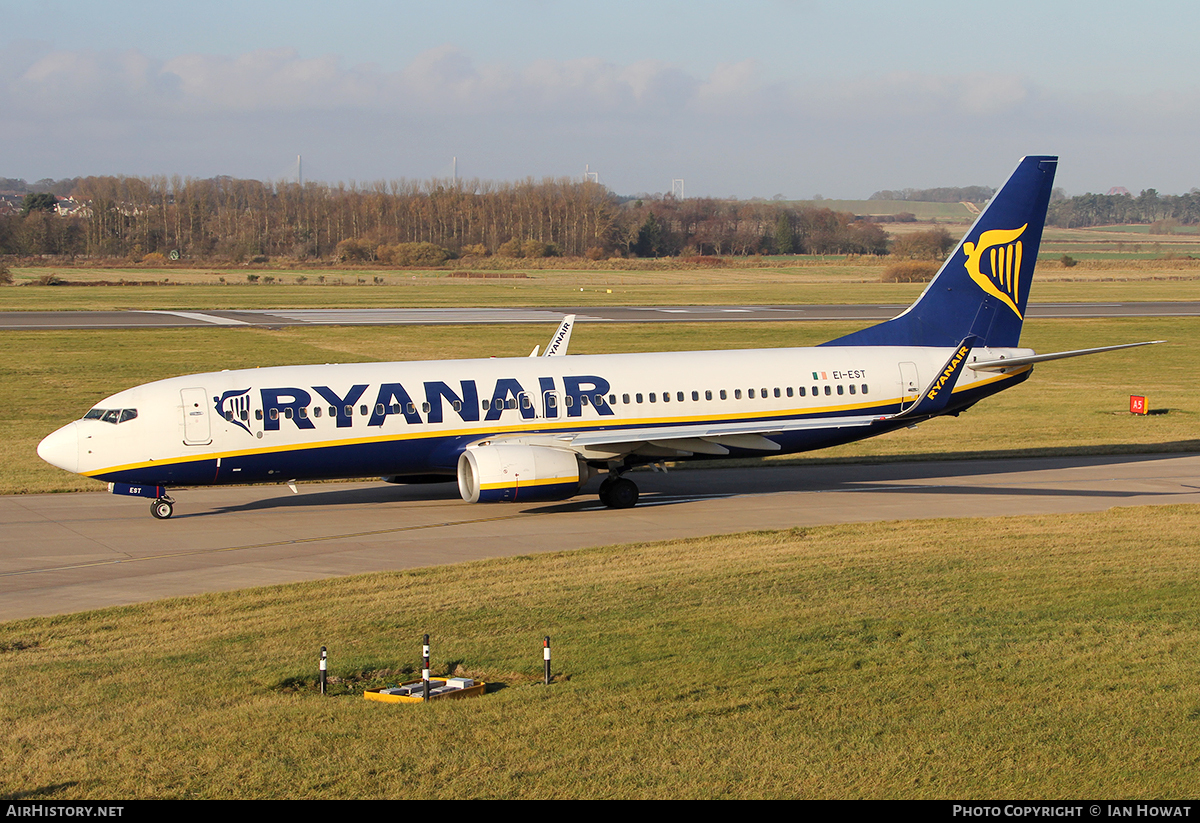 Aircraft Photo of EI-EST | Boeing 737-8AS | Ryanair | AirHistory.net #109134