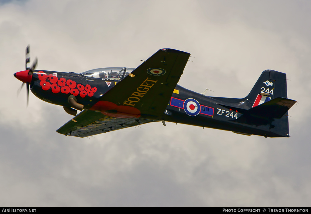 Aircraft Photo of ZF244 | Short S-312 Tucano T1 | UK - Air Force | AirHistory.net #109152