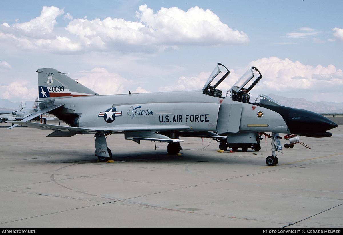 Aircraft Photo of 64-0699 / 40699 | McDonnell F-4C Phantom II | USA - Air Force | AirHistory.net #109171