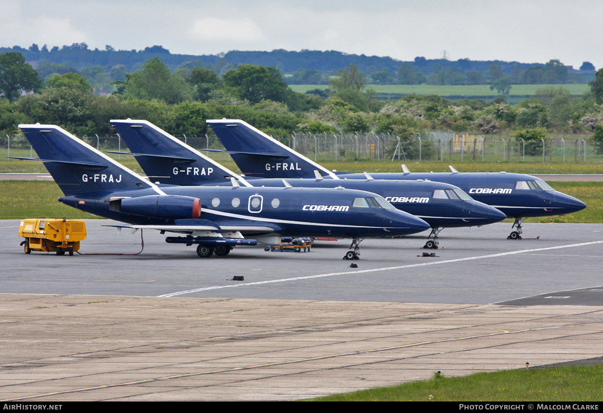 Aircraft Photo of G-FRAJ | Dassault Falcon 20C | Cobham Aviation Services | AirHistory.net #109183