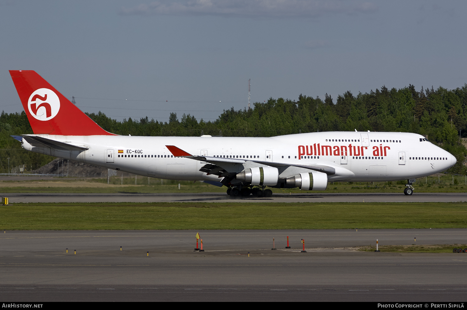Aircraft Photo of EC-KQC | Boeing 747-412 | Pullmantur Air | AirHistory.net #109198