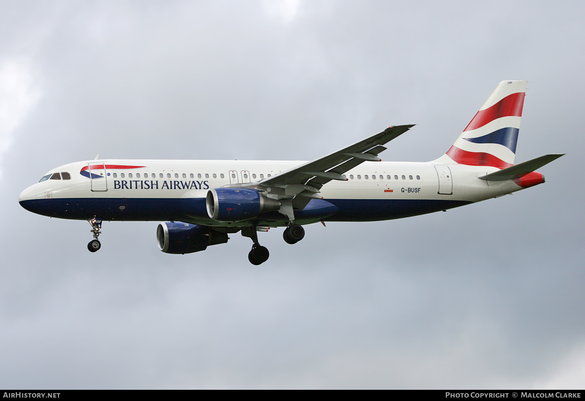 Aircraft Photo of G-BUSF | Airbus A320-111 | British Airways | AirHistory.net #109200