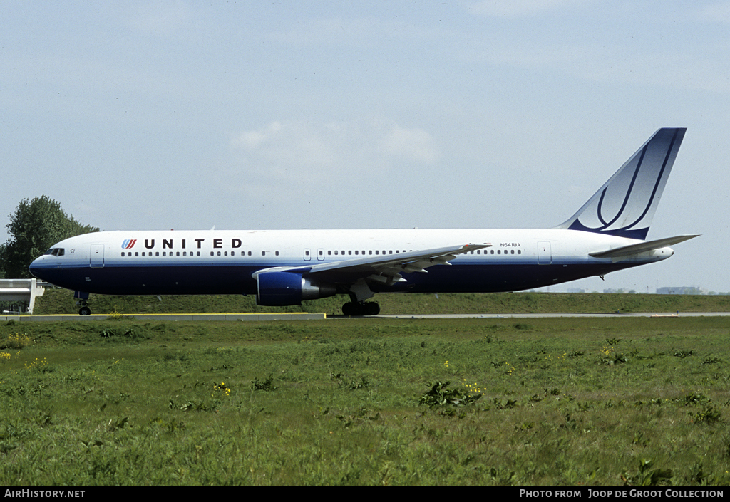 Aircraft Photo of N641UA | Boeing 767-322/ER | United Airlines | AirHistory.net #109202