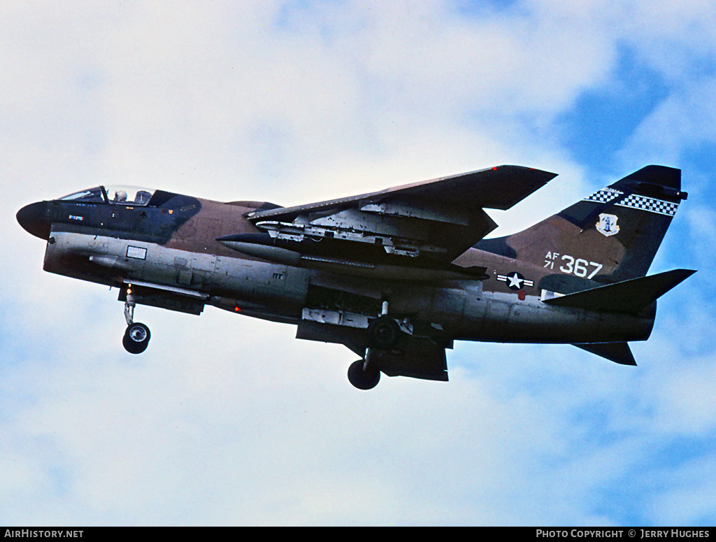 Aircraft Photo of 71-0367 / AF71-367 | LTV A-7D Corsair II | USA - Air Force | AirHistory.net #109208