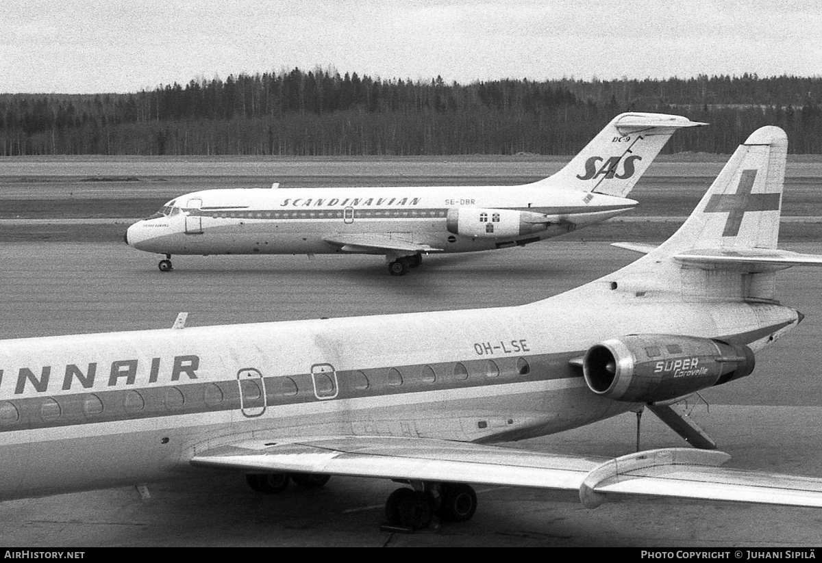 Aircraft Photo of SE-DBR | McDonnell Douglas DC-9-21 | Scandinavian Airlines - SAS | AirHistory.net #109214
