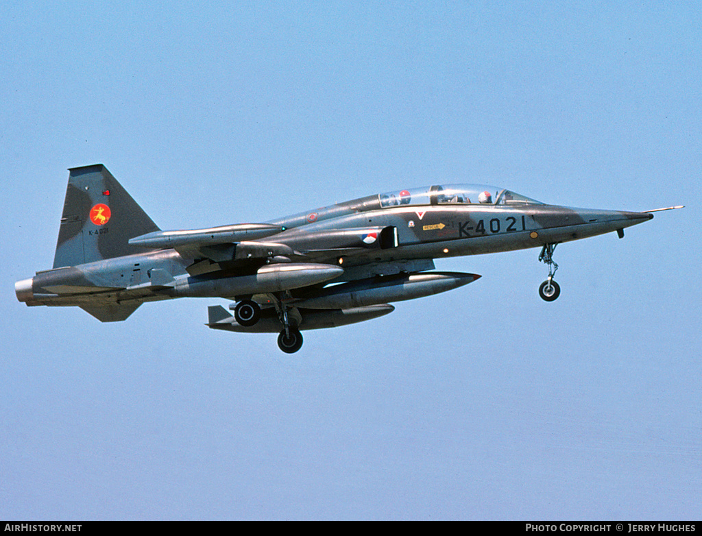 Aircraft Photo of K-4021 | Canadair NF-5B | Netherlands - Air Force | AirHistory.net #109233