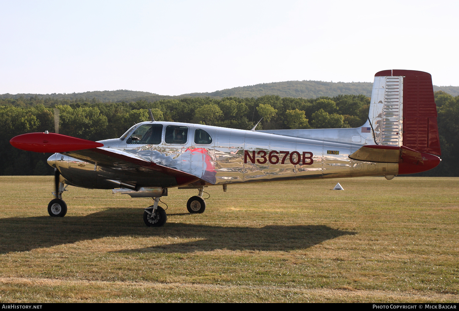 Aircraft Photo of N3670B | Beech B50 Twin Bonanza | AirHistory.net #109242