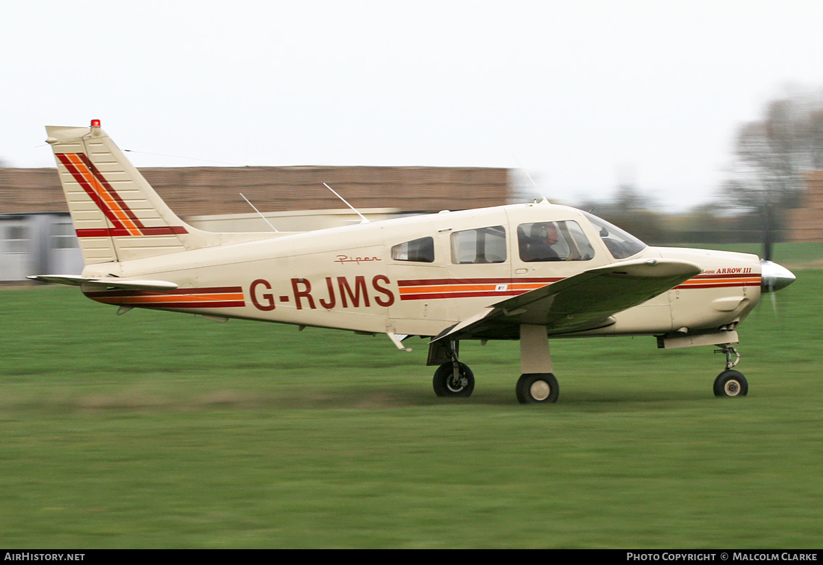 Aircraft Photo of G-RJMS | Piper PA-28R-201 Cherokee Arrow III | AirHistory.net #109249