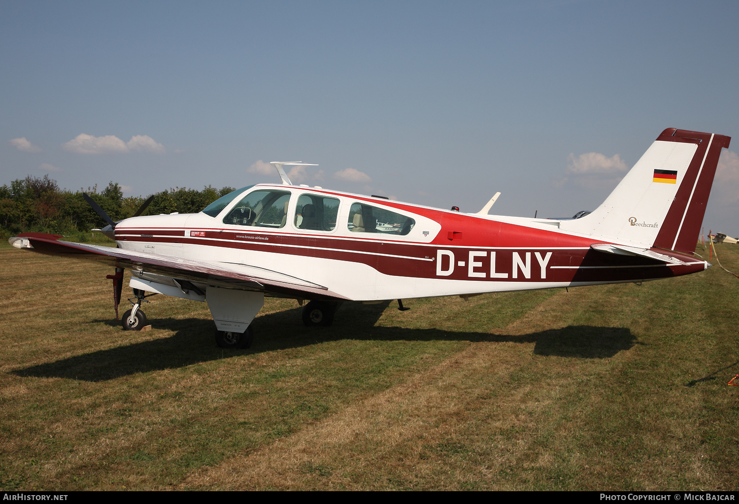 Aircraft Photo of D-ELNY | Beech F33A Bonanza | AirHistory.net #109253