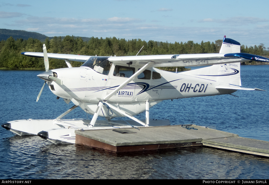 Aircraft Photo of OH-CDI | Cessna A185E Skywagon 185 | Lapland Flight Services | AirHistory.net #109259