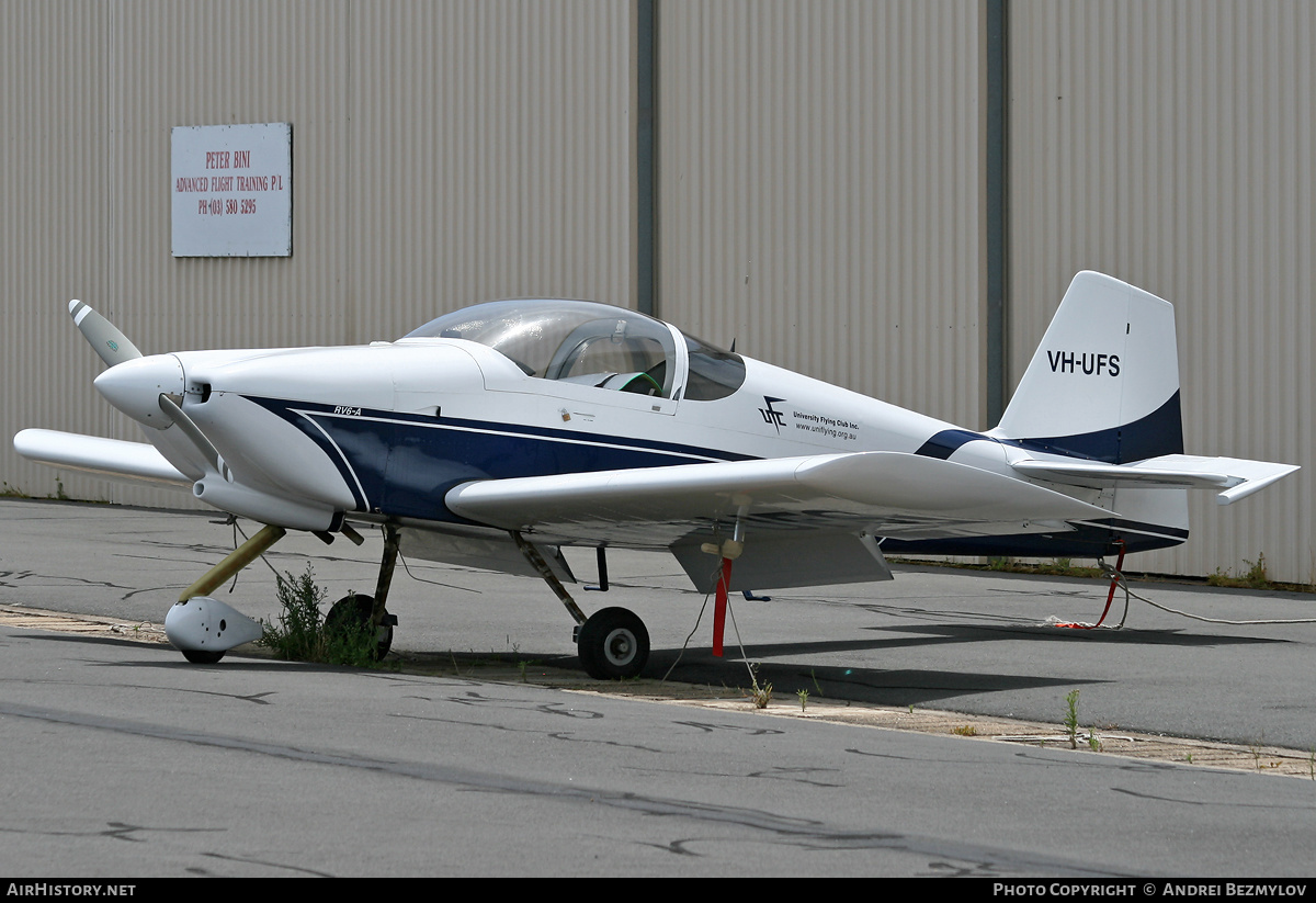 Aircraft Photo of VH-UFS | Van's RV-6A | University Flying Club | AirHistory.net #109309