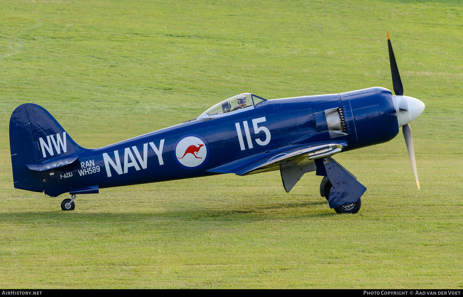 Aircraft Photo of F-AZXJ / WH589 | Hawker Sea Fury FB11 | Australia - Navy | AirHistory.net #109312