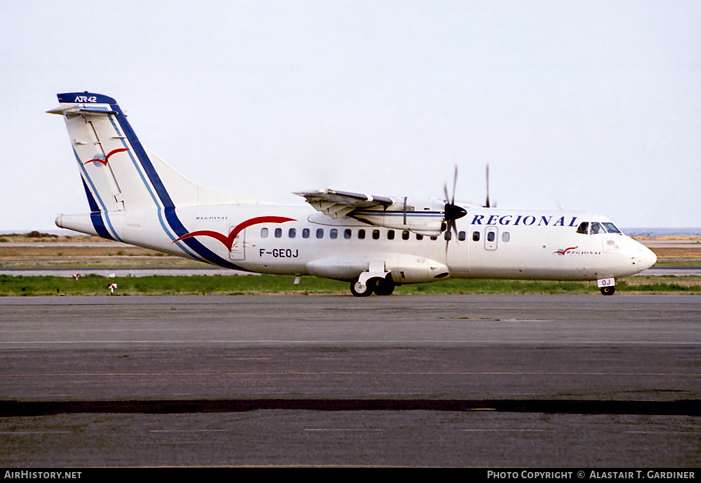 Aircraft Photo of F-GEQJ | ATR ATR-42-300 | Régional Airlines | AirHistory.net #109323