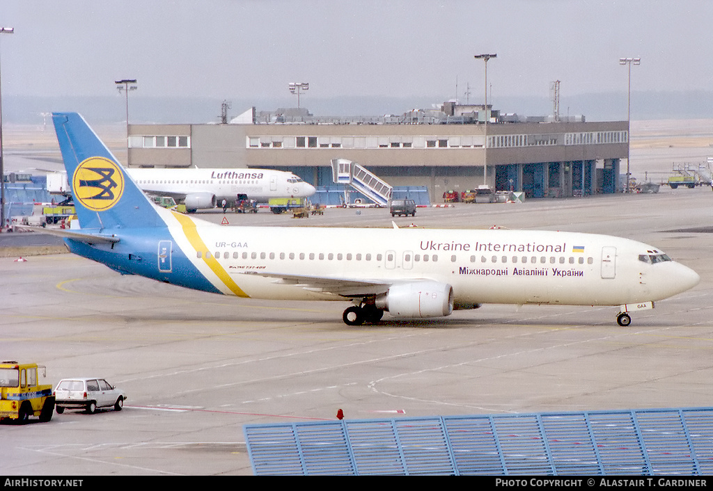 Aircraft Photo of UR-GAA | Boeing 737-4Y0 | Ukraine International Airlines | AirHistory.net #109343