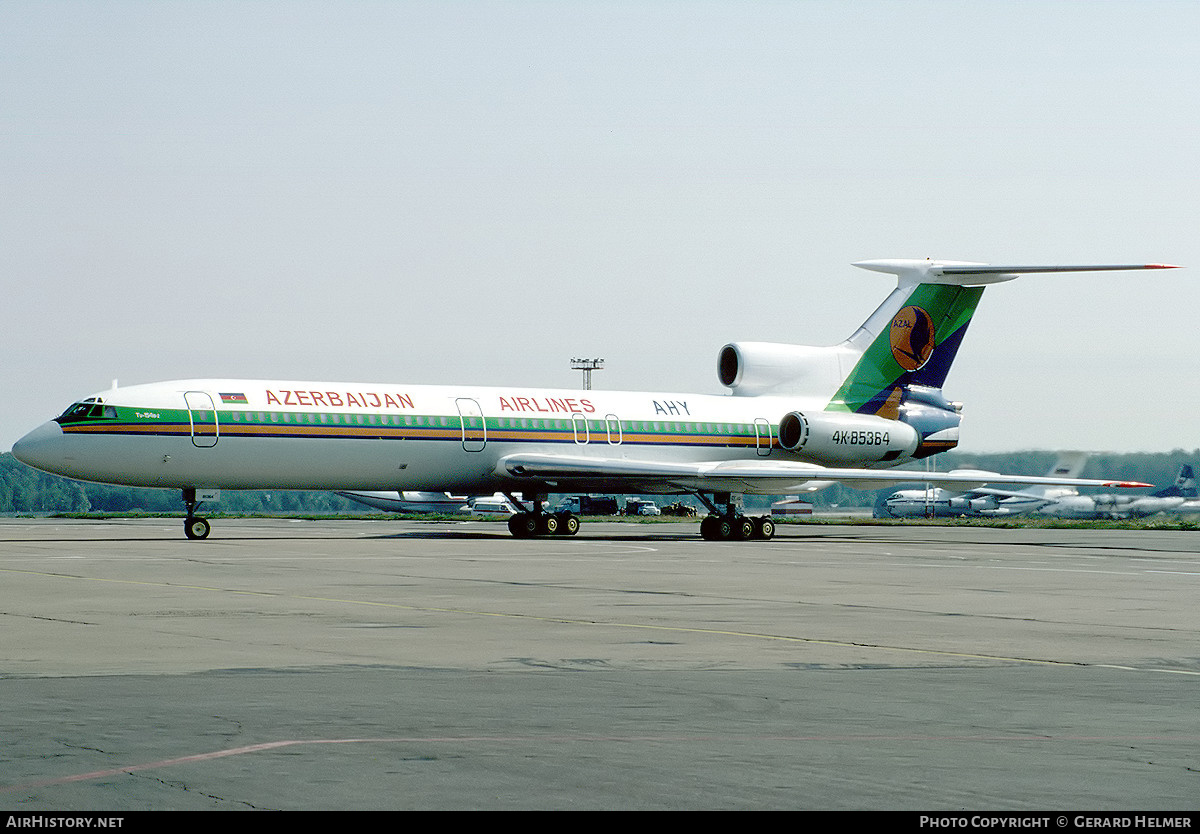Aircraft Photo of 4K-85364 | Tupolev Tu-154B-2 | Azerbaijan Airlines - AZAL - AHY | AirHistory.net #109345