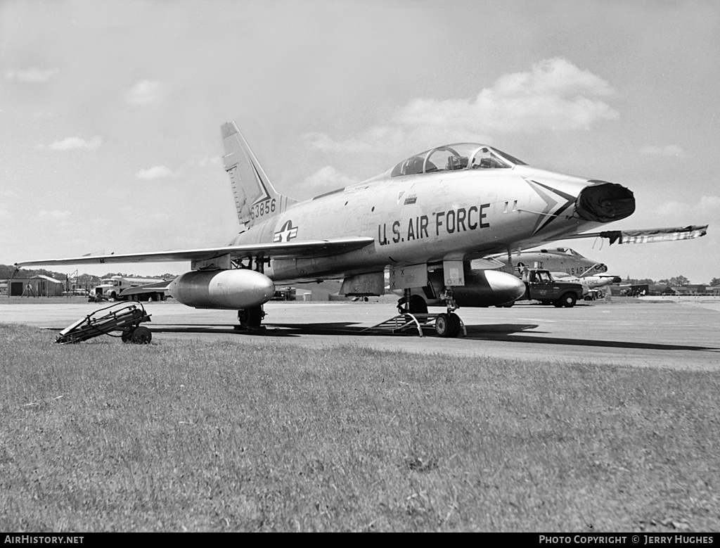Aircraft Photo of 56-3856 / 63856 | North American F-100F Super Sabre | USA - Air Force | AirHistory.net #109346