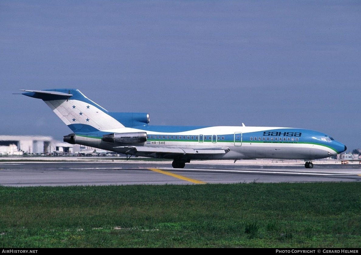 Aircraft Photo of HR-SHE | Boeing 727-81 | SAHSA - Servicio Aéreo de Honduras | AirHistory.net #109381