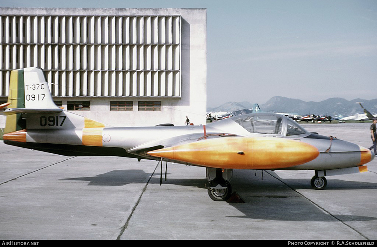 Aircraft Photo of 0917 | Cessna T-37C Tweety Bird | Brazil - Air Force | AirHistory.net #109397