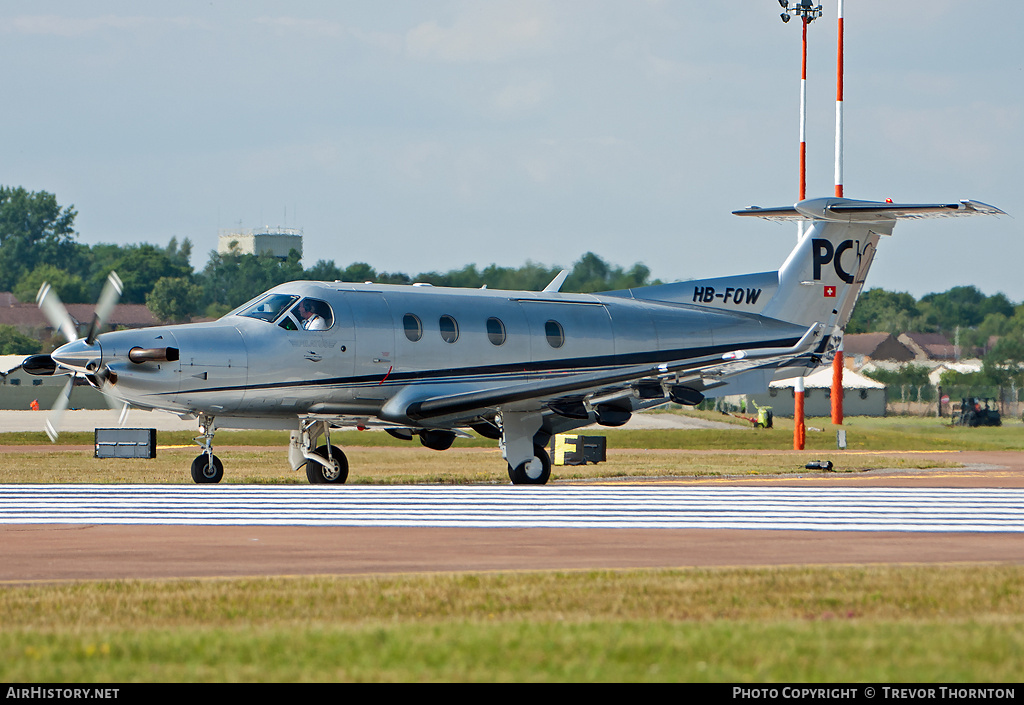 Aircraft Photo of HB-FOW | Pilatus PC-12/45 | AirHistory.net #109404