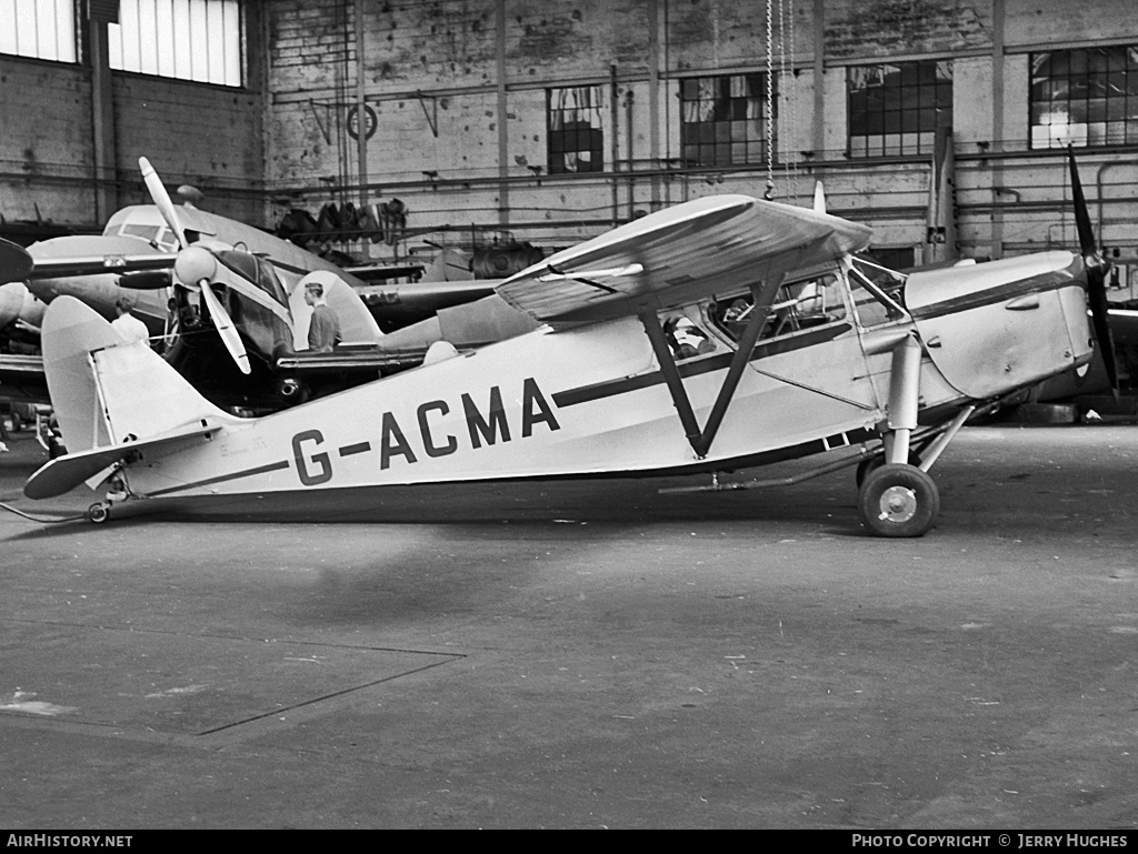 Aircraft Photo of G-ACMA | De Havilland D.H. 85 Leopard Moth | AirHistory.net #109411
