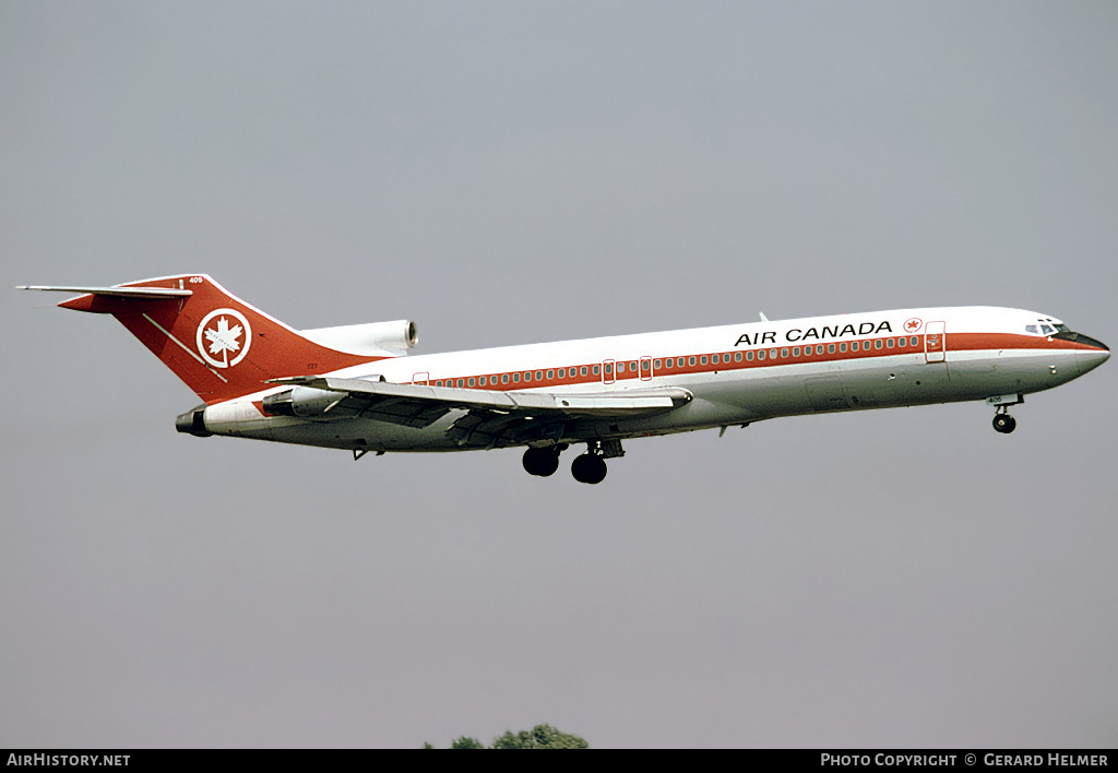 Aircraft Photo of C-GAAE | Boeing 727-233/Adv | Air Canada | AirHistory.net #109416