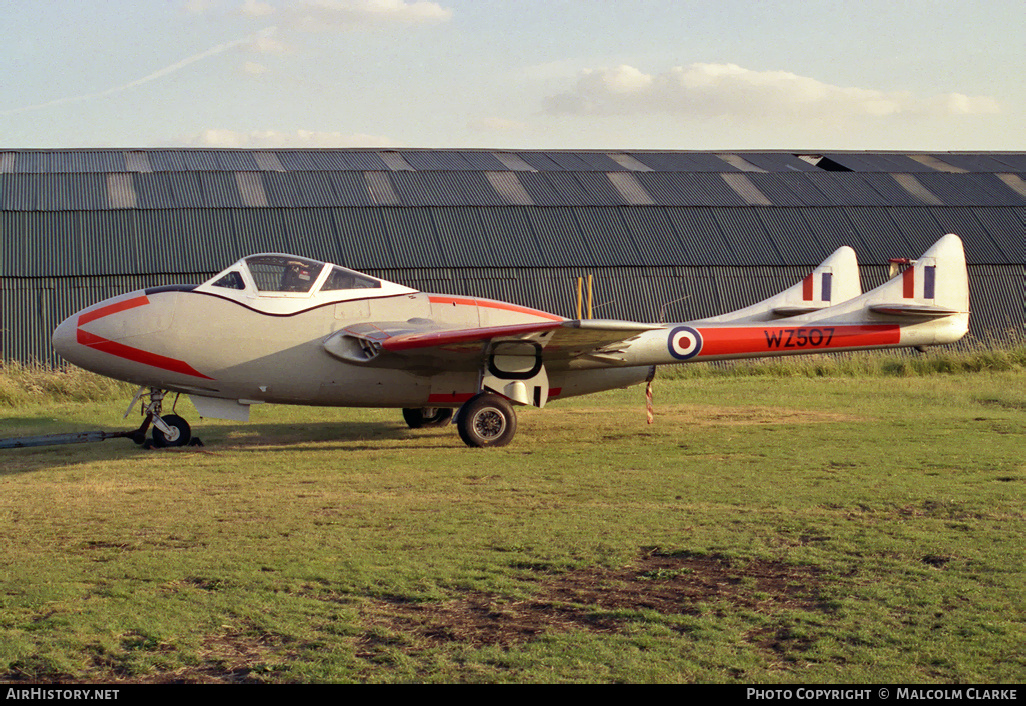 Aircraft Photo of G-VTII | De Havilland D.H. 115 Vampire T11 | UK - Air Force | AirHistory.net #109420