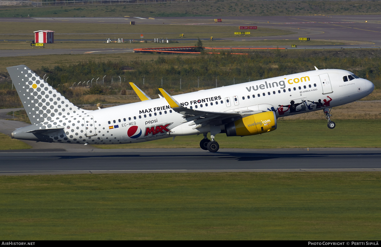 Aircraft Photo of EC-MEQ | Airbus A320-232 | Vueling Airlines | AirHistory.net #109429