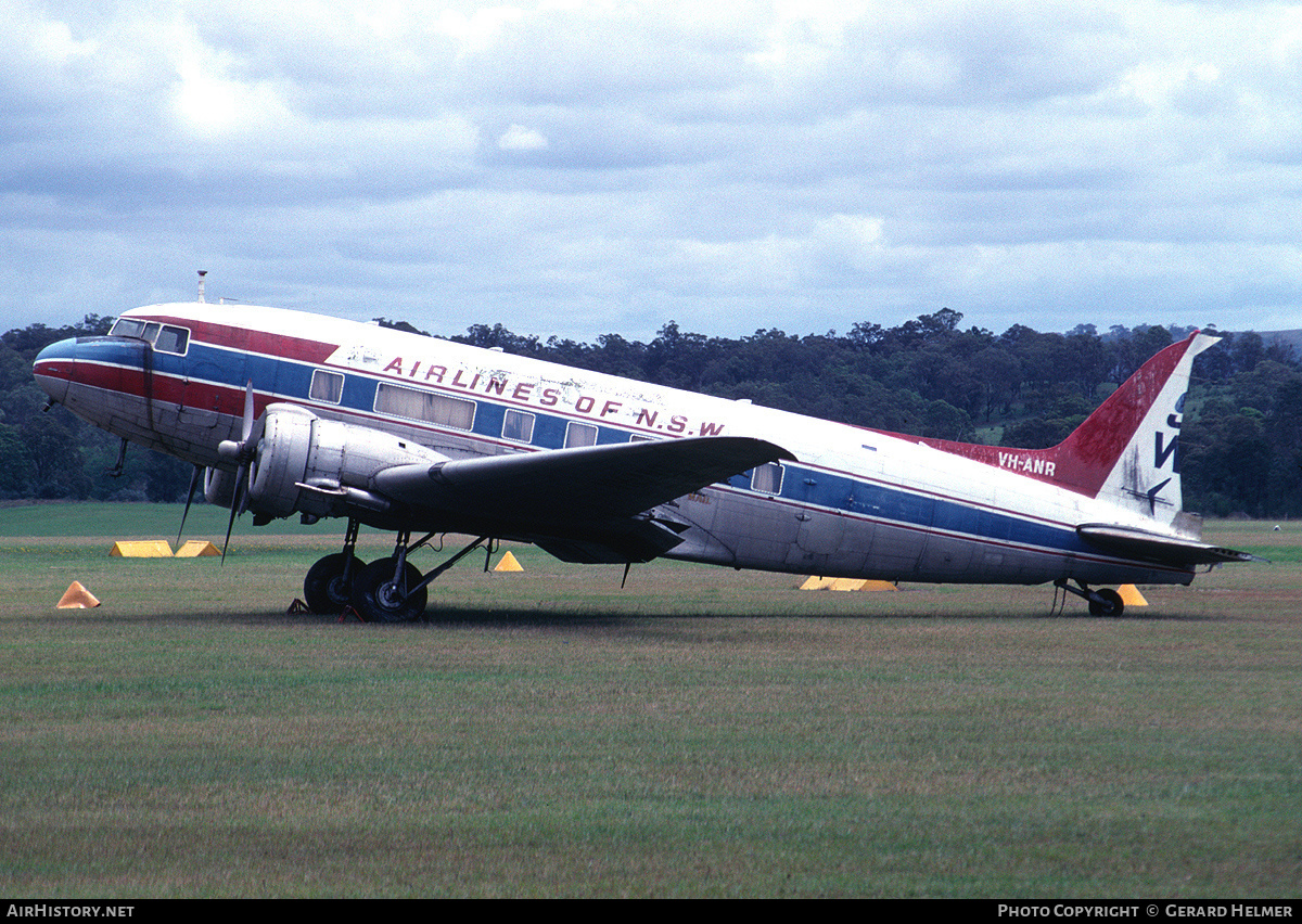 Aircraft Photo of VH-ANR | Douglas DC-3-G202A | Airlines of NSW | AirHistory.net #109430