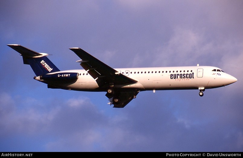 Aircraft Photo of G-AVMT | BAC 111-510ED One-Eleven | Euroscot Express | AirHistory.net #109443