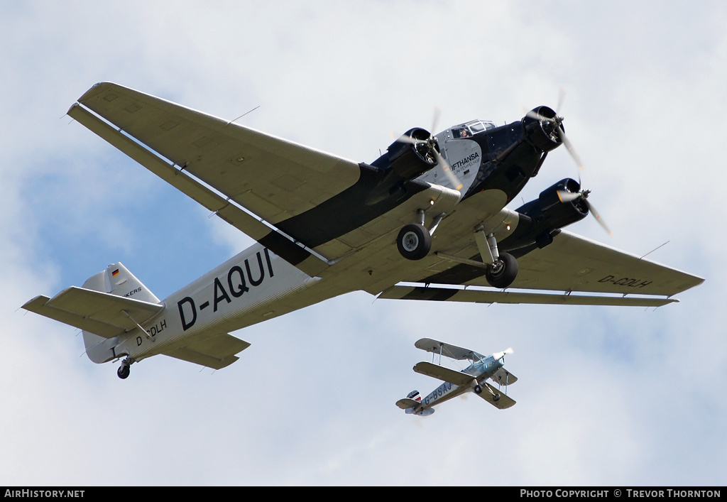 Aircraft Photo of D-CDLH | Junkers Ju 52/3m g8e | Deutsche Luft Hansa | AirHistory.net #109449