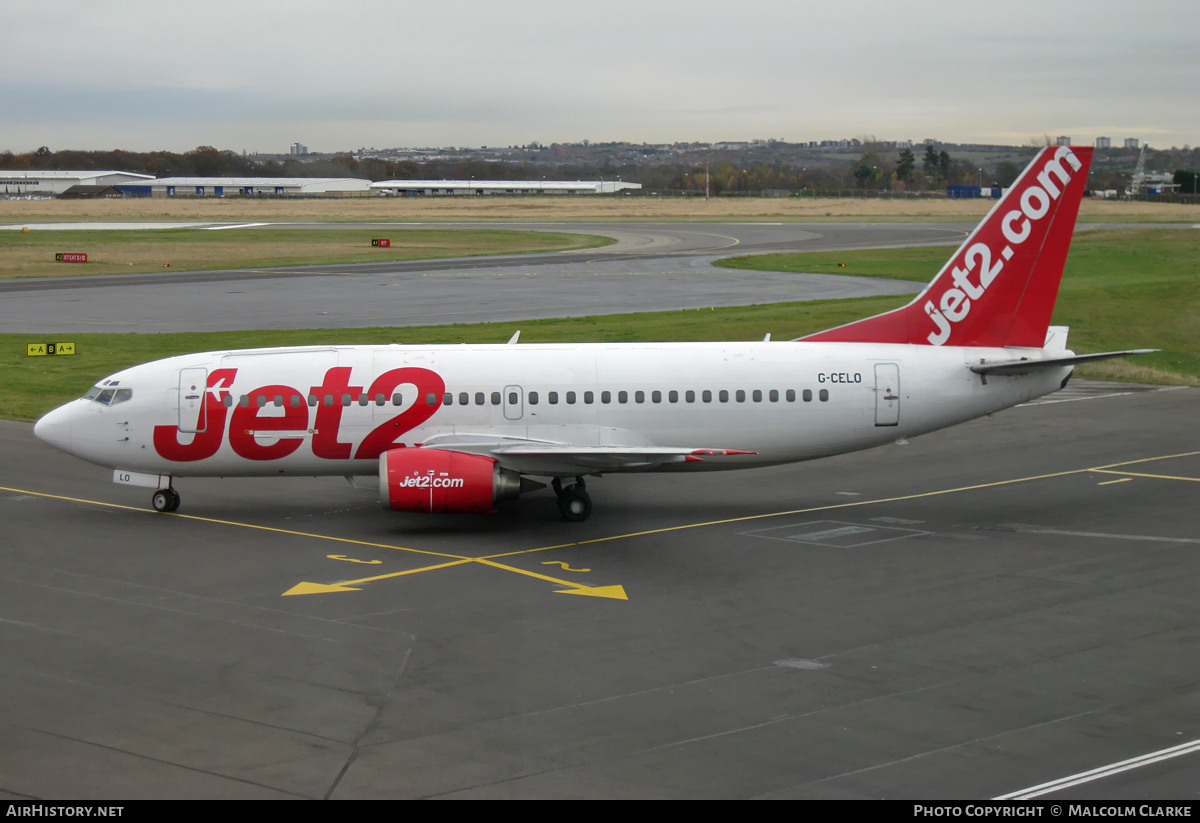 Aircraft Photo of G-CELO | Boeing 737-33A(QC) | Jet2 | AirHistory.net #109454