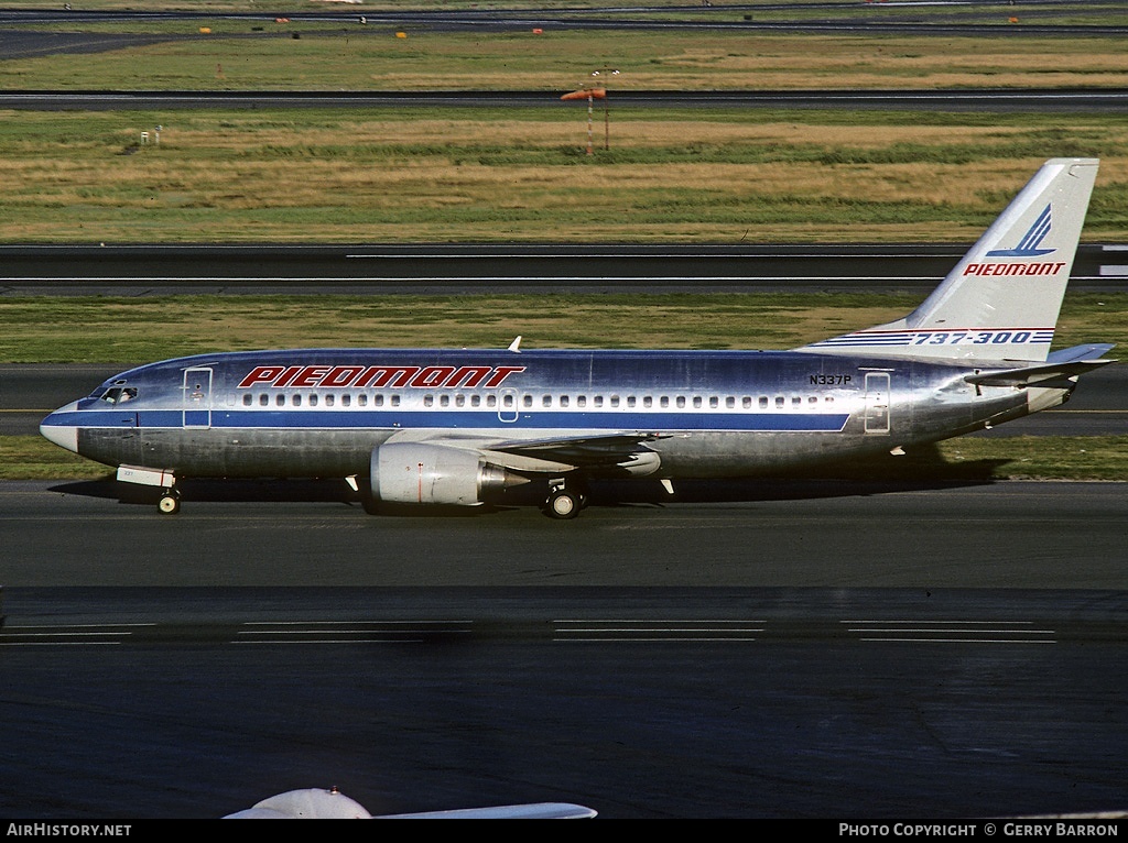 Aircraft Photo of N337P | Boeing 737-301 | Piedmont Airlines | AirHistory.net #109457