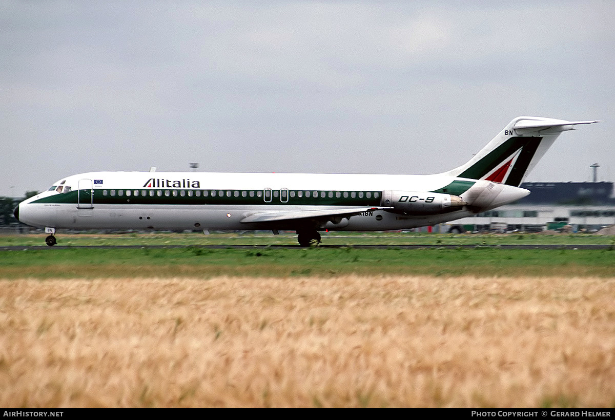 Aircraft Photo of I-RIBN | McDonnell Douglas DC-9-32 | Alitalia | AirHistory.net #109491