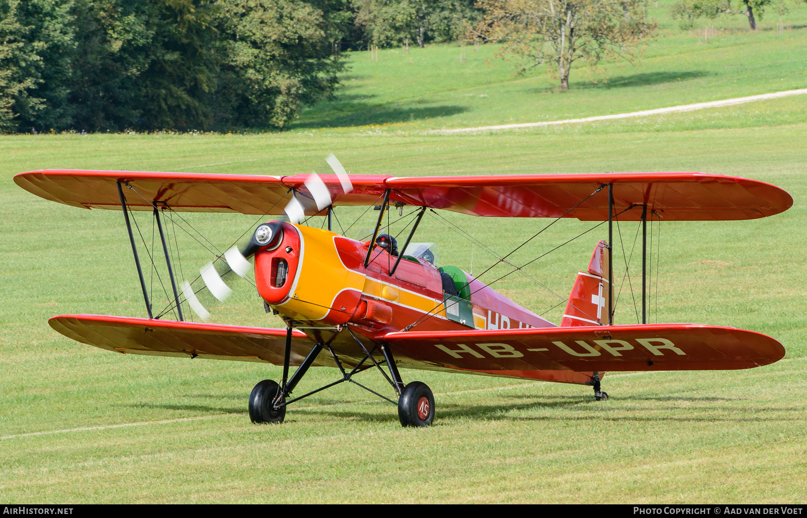 Aircraft Photo of HB-UPR | Stampe-Vertongen SV-4A | AirHistory.net #109501