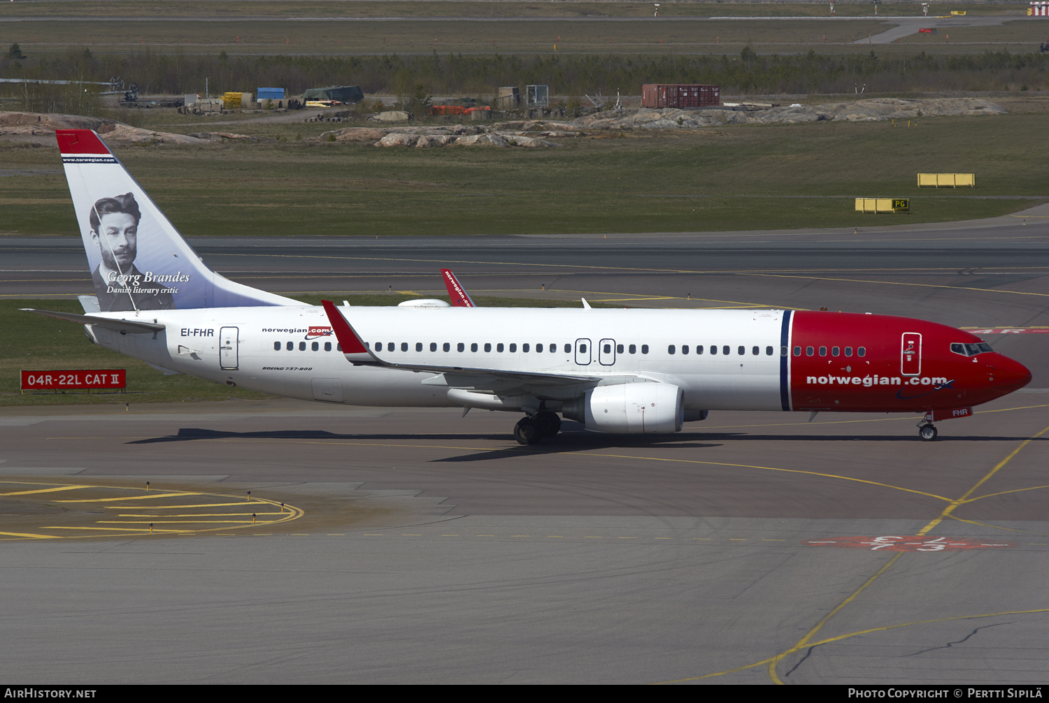 Aircraft Photo of EI-FHR | Boeing 737-8JP | Norwegian | AirHistory.net #109518