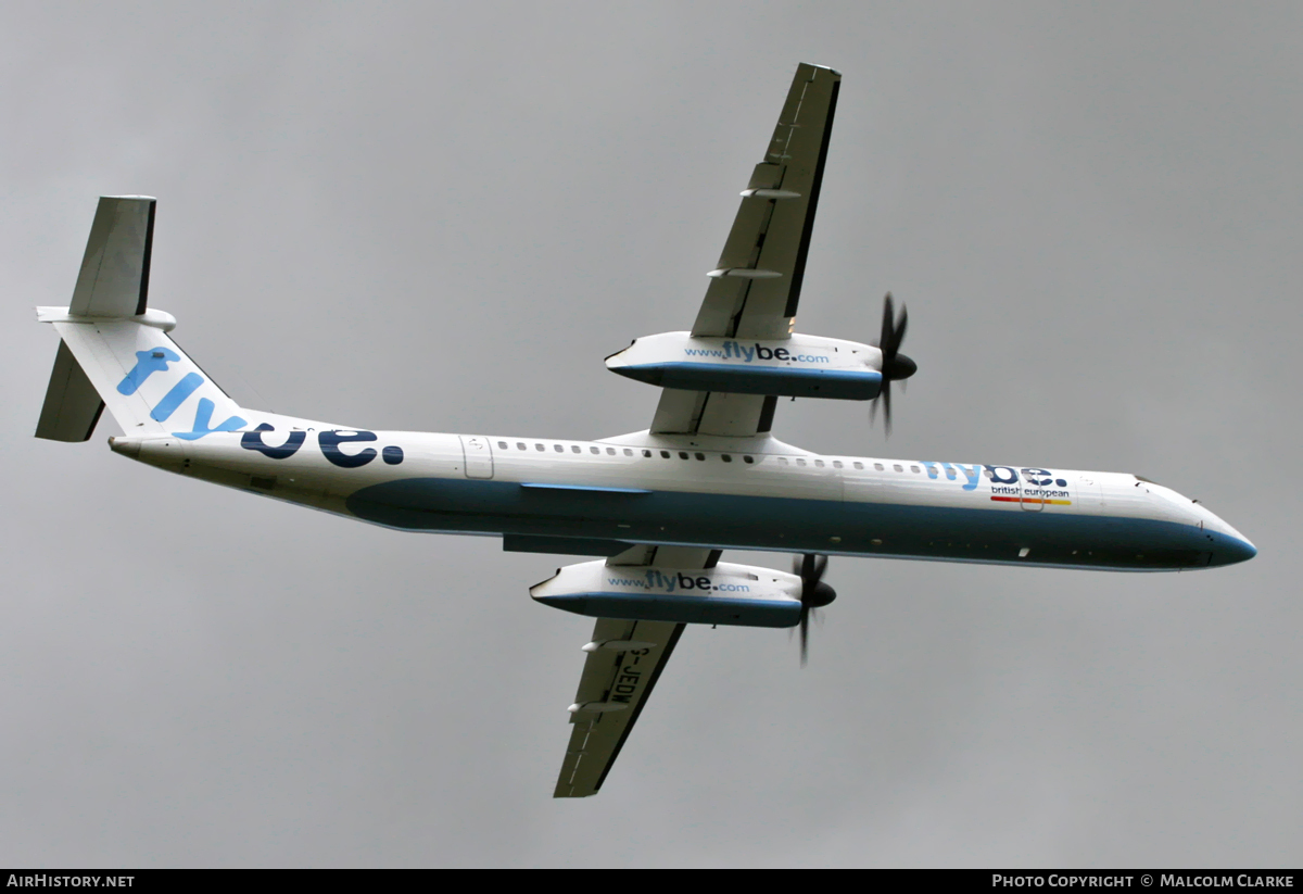 Aircraft Photo of G-JEDW | Bombardier DHC-8-402 Dash 8 | Flybe - British European | AirHistory.net #109520