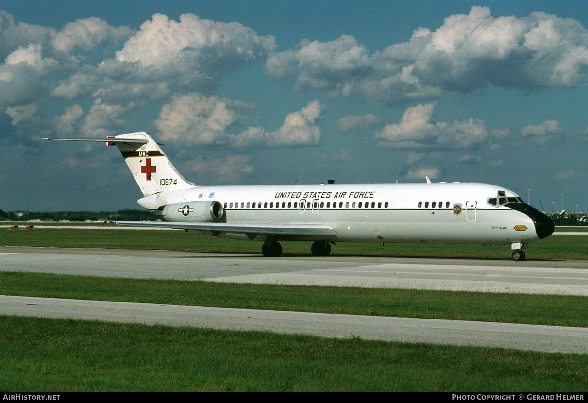Aircraft Photo of 71-0874 / 10874 | McDonnell Douglas C-9A Nightingale (DC-9-32CF) | USA - Air Force | AirHistory.net #109528