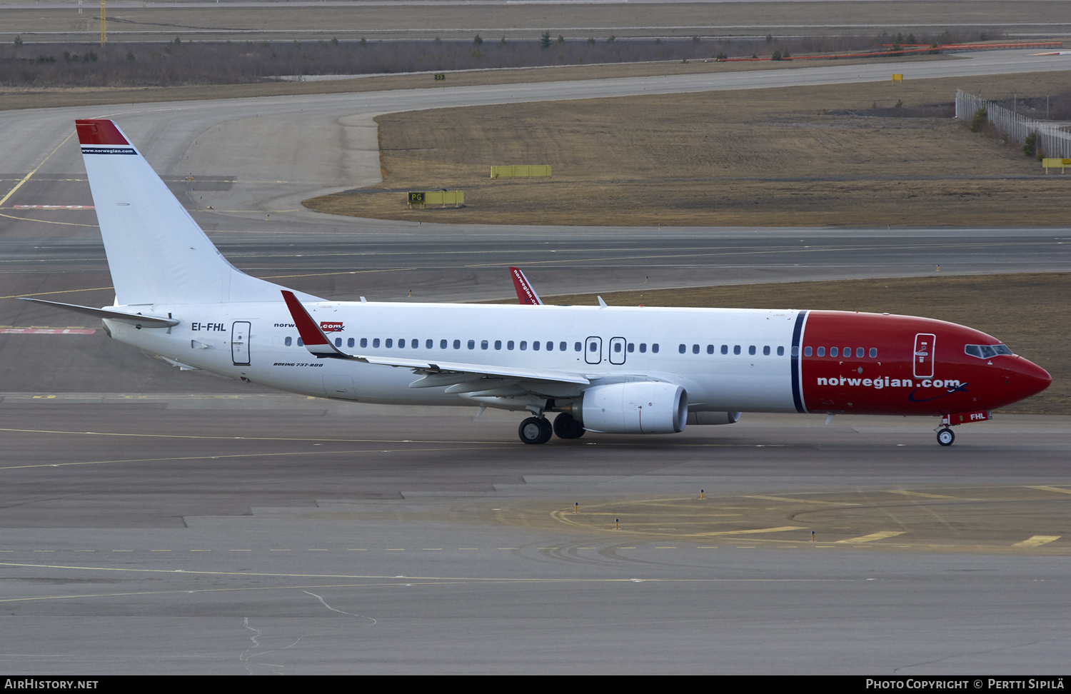 Aircraft Photo of EI-FHL | Boeing 737-8JP | Norwegian | AirHistory.net #109537