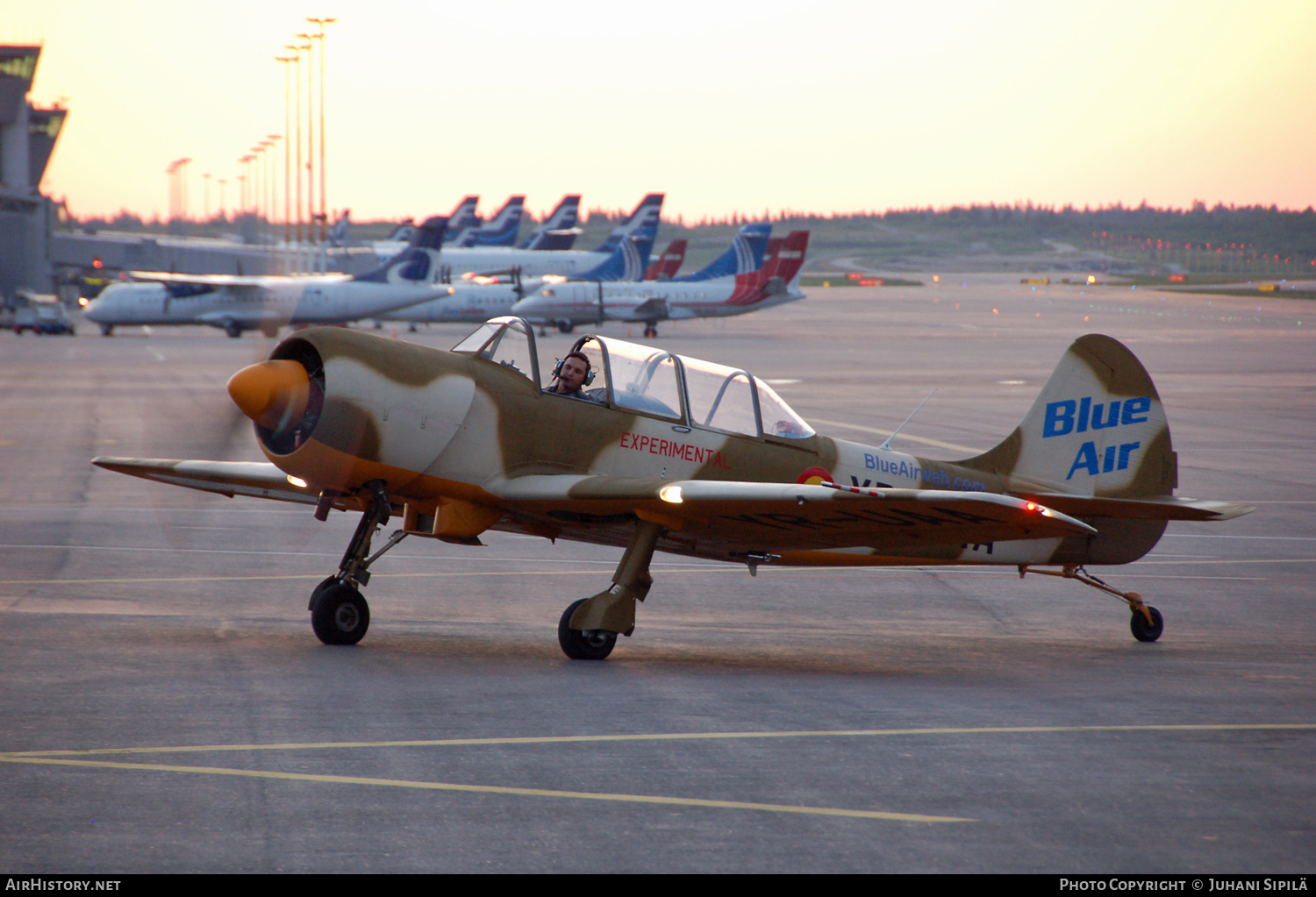 Aircraft Photo of YR-UAA | Yakovlev Yak-52TW | Blue Air | AirHistory.net #109540