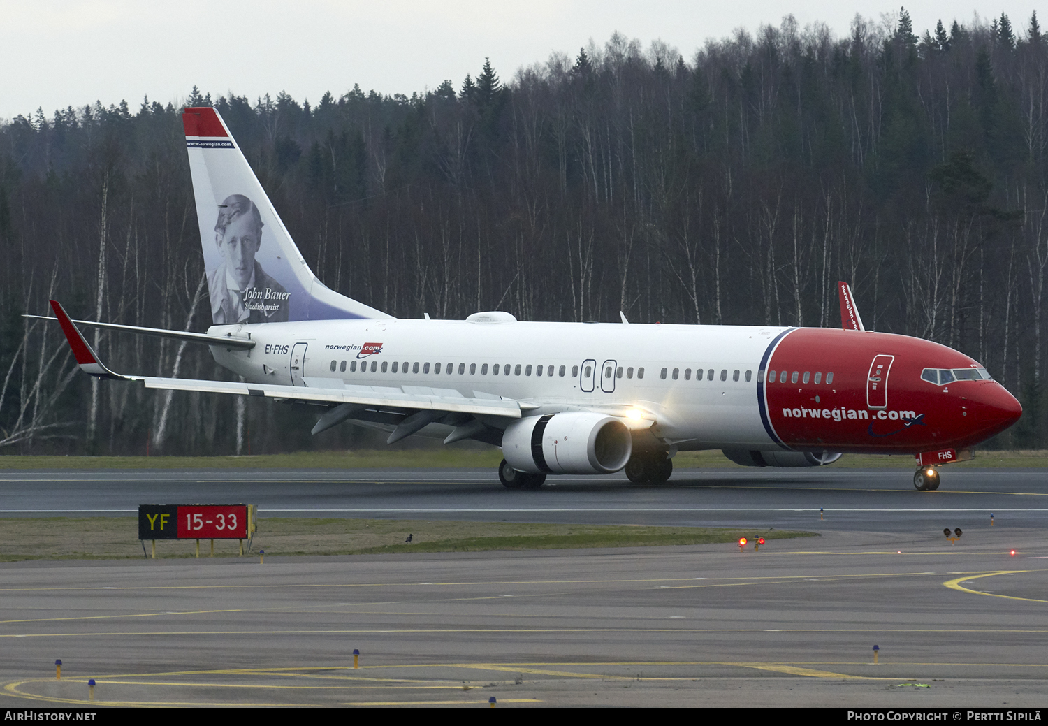 Aircraft Photo of EI-FHS | Boeing 737-8JP | Norwegian | AirHistory.net #109546