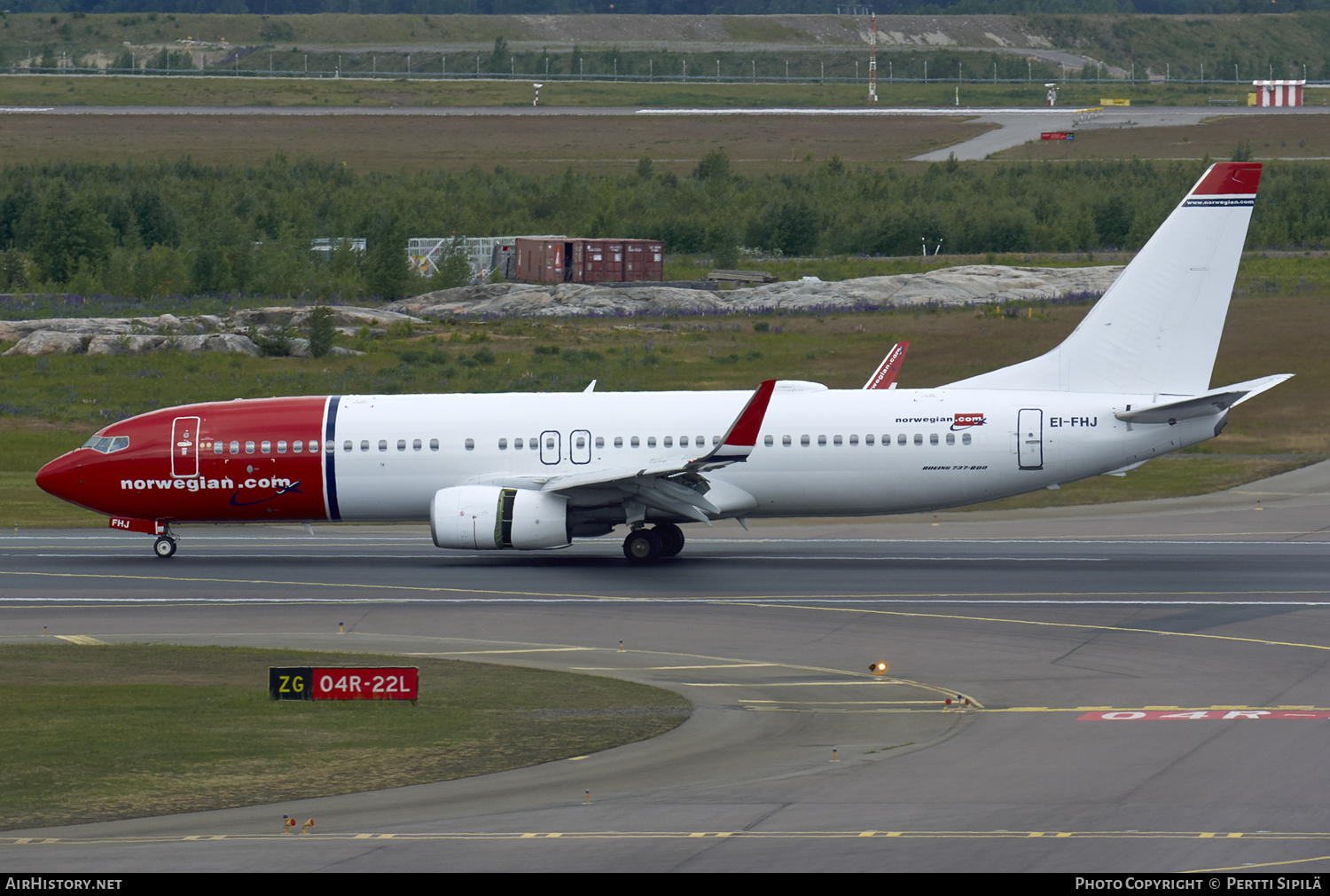 Aircraft Photo of EI-FHJ | Boeing 737-8JP | Norwegian | AirHistory.net #109554