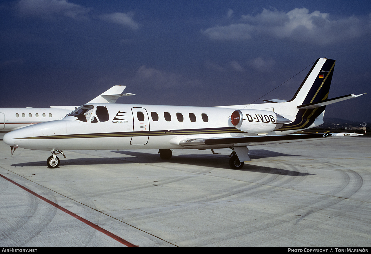 Aircraft Photo of D-IVOB | Cessna 551 Citation II/SP | Westflug Aachen | AirHistory.net #109560