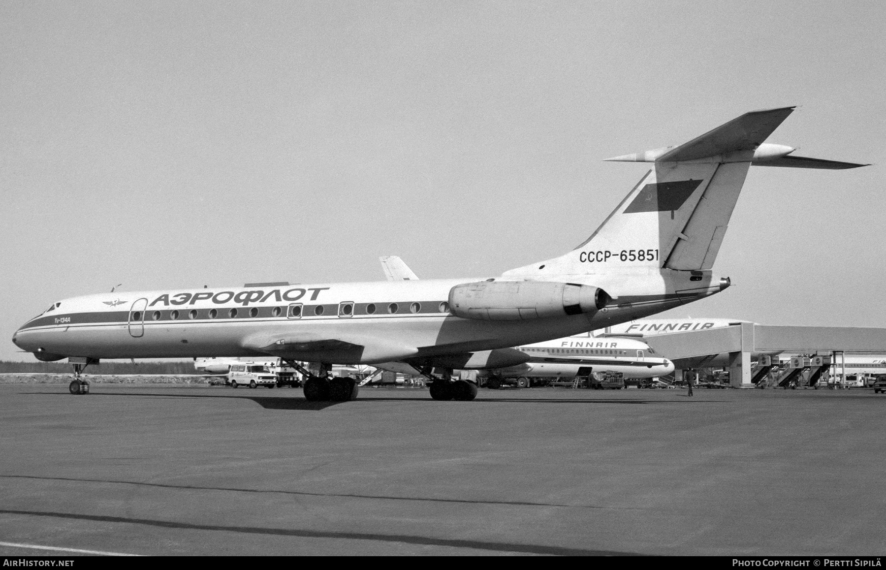 Aircraft Photo of CCCP-65851 | Tupolev Tu-134A | Aeroflot | AirHistory.net #109582