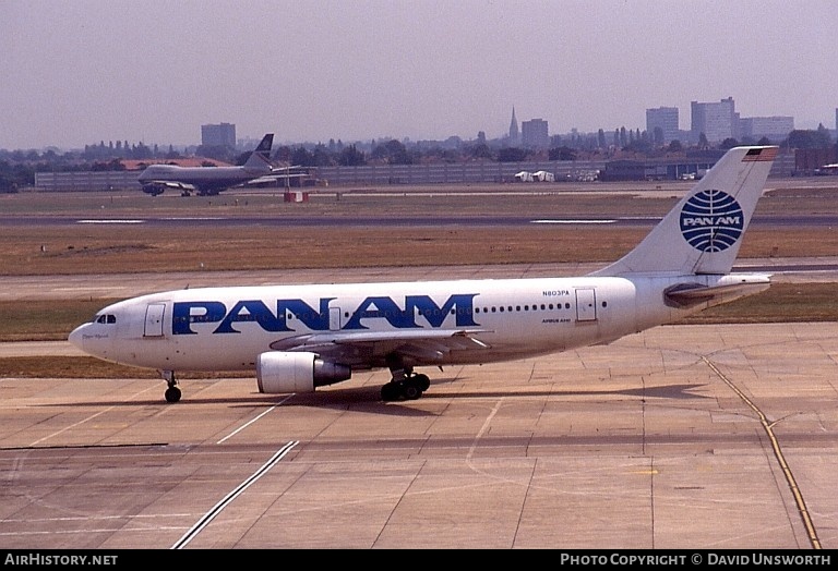Aircraft Photo of N803PA | Airbus A310-222 | Pan American World Airways - Pan Am | AirHistory.net #109584