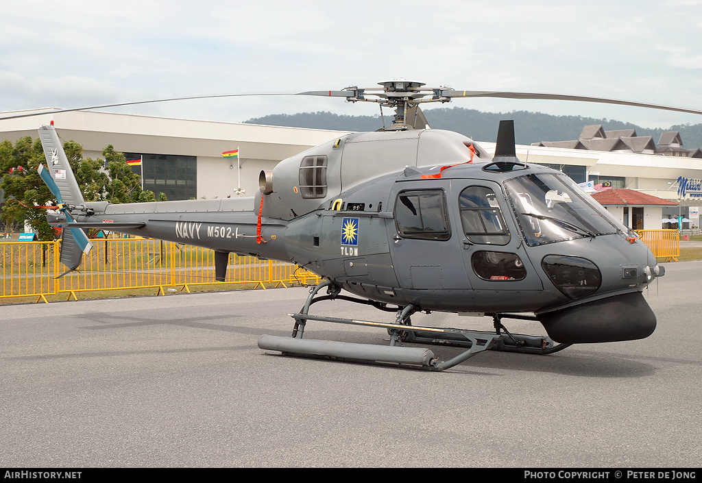 Aircraft Photo of M502-1 | Eurocopter AS-555SN Fennec | Malaysia - Navy | AirHistory.net #109586
