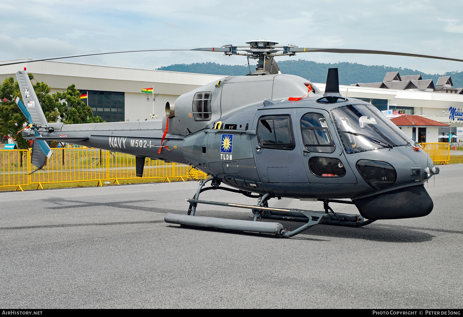 Aircraft Photo of M502-1 | Eurocopter AS-555SN Fennec | Malaysia - Navy | AirHistory.net #109586