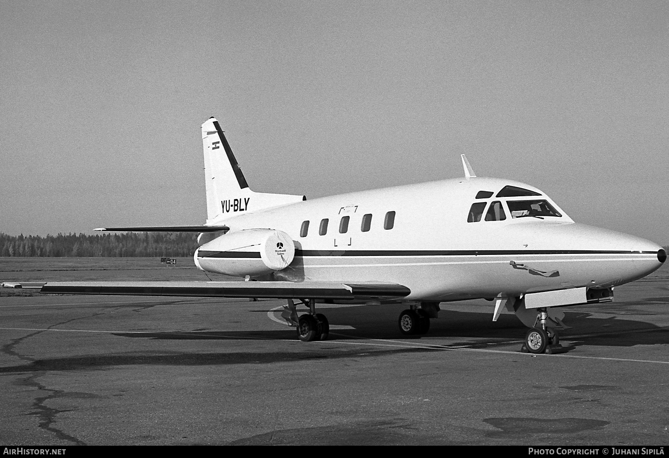 Aircraft Photo of YU-BLY | North American Rockwell NA-380 Sabreliner 75 | AirHistory.net #109605